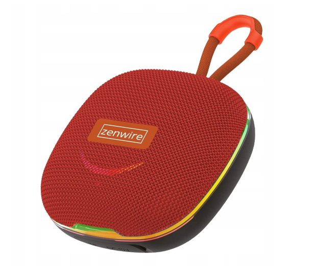 Zenwire Mały Głośnik Przenośny Bezprzewodowy MP3 13W Czerwony - 1604667 - zdjęcie